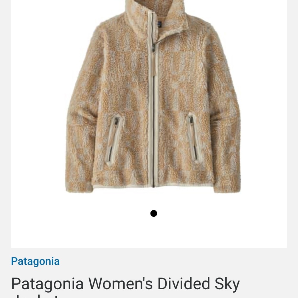NWOT Patagonia W's Divided Sky Jacket small